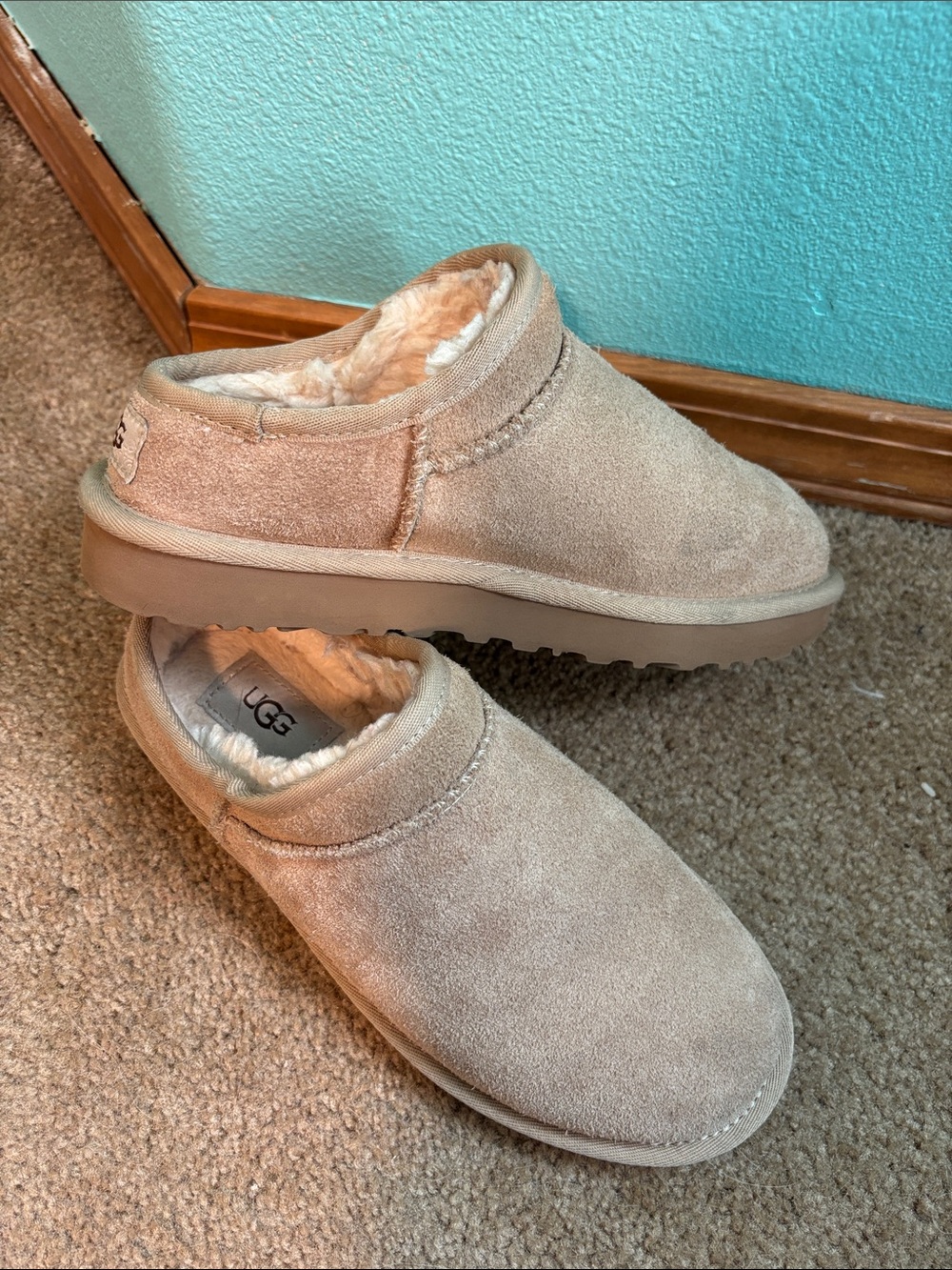 UGG Shearling-Lined Slip-On